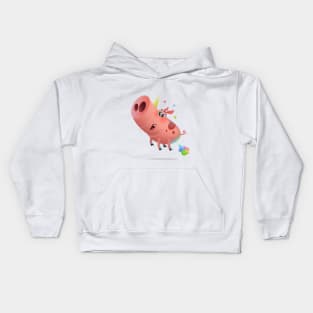 Piggy unicorn Kids Hoodie